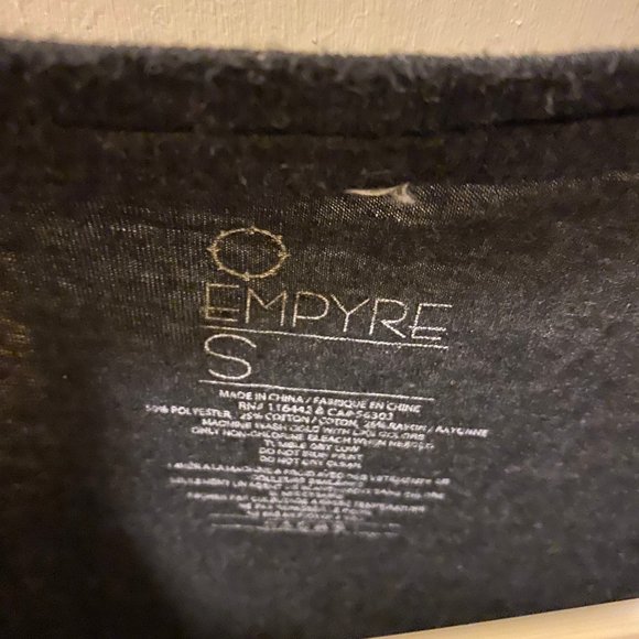 Empire V-neck Anchor Shirt - Charcoal Gray Aztec S - Picture 7 of 7